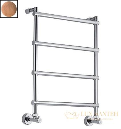 полотенцесушитель водяной margaroli sole 4424704(26)oc, высота 72 см, ширина 53 см, старая медь