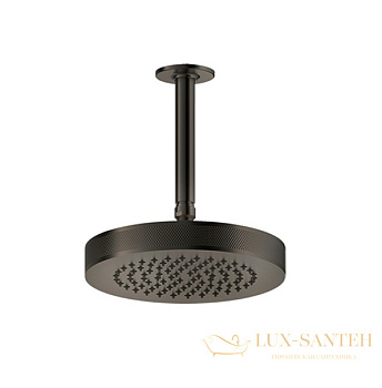 верхний душ gessi inciso 58188.299 218 мм, black xl