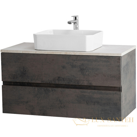 тумба под раковину cezares molveno 46 molveno 46-100-2c-so-oss 100 см подвесная, ossido