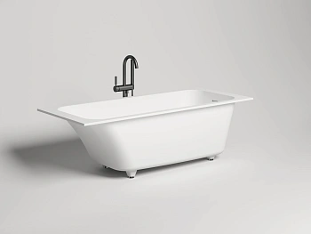 ванна salini orlanda kit 102122m s-stone 180x80 см, белый