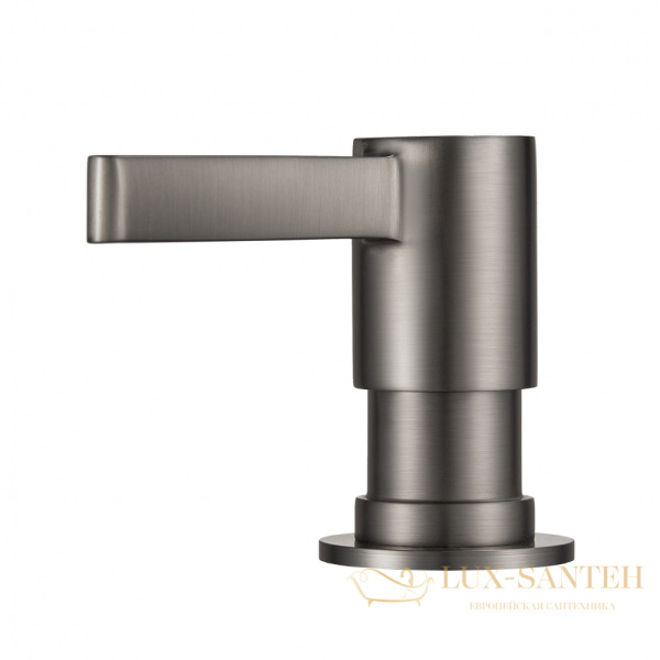 дозатор для жидкого мыла встраиваемый milacio mcu.933.gm, оружейная сталь