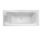 акриловая ванна jacob delafon excellence elite e5bd247l-00 с гидромассажем 180*80 см, белый