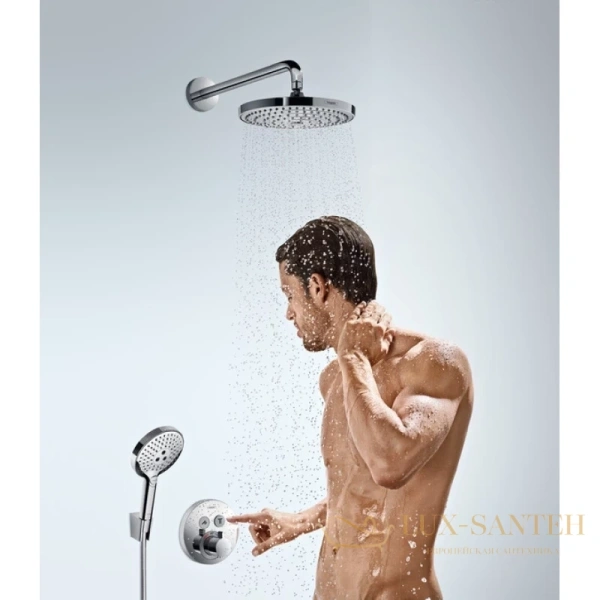 термостат hansgrohe showerselect s 15743000 для ванны с душем, хром