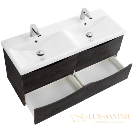 тумба под раковину belbagno marino-cer marino-cer-1200-4c-so-2-rng-p 120 см подвесная, rovere nature grigio