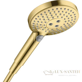 ручной душ hansgrohe raindance select s 120 3jet 26530990 полированное золото