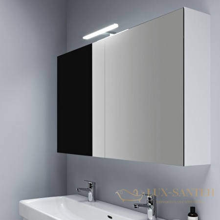 зеркальный шкаф laufen base 4.0285.2.110.261.1 1000х700 мм, белый глянцевый 