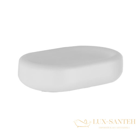 мыльница gessi goccia 38025.031, хром/белый