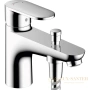 смеситель на борт ванны hansgrohe vernis blend 71446000, хром