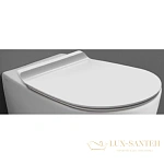 Сиденье Simas Bormio BR005 bi/cr для унитаза, белый