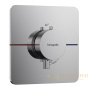 термостат для душа встраиваемый hansgrohe showerselect comfort q, 15588000, хром