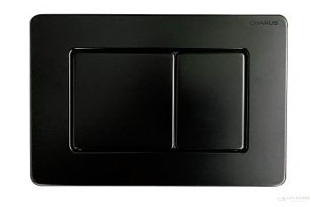 панель смыва charus tm, robusto, fp.310.mb.05, черный матовый