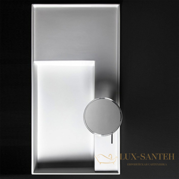 раковина laufen kartell by 8.1033.9.400.111.1 универсальная 90 см, белый глянцевый 