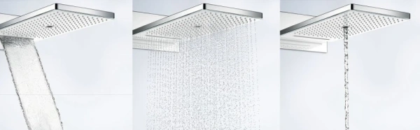 верхний душ hansgrohe rainmaker select 580 3jet 24001400 белый/хром