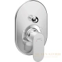 смеситель для ванны c душем hansgrohe rebris s 72449000, хром