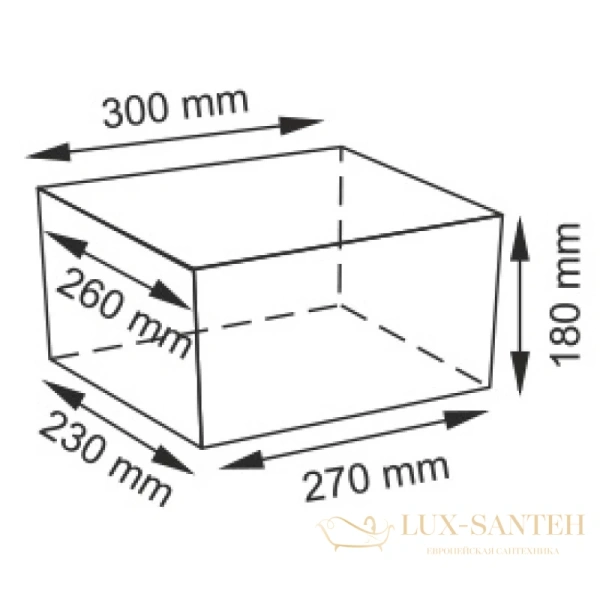плетеная корзина wasserkraft berkel wb-480-s для белья, темно-коричневый