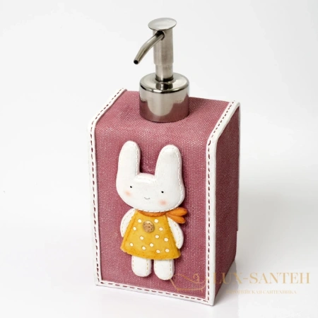 дозатор wasserkraft ammer k-6499 330 мл, красный/желтый