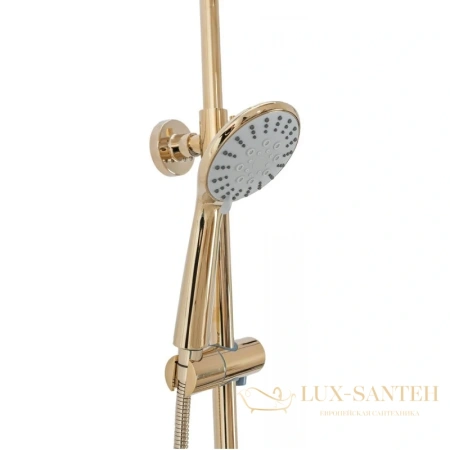 душевая система rea roger rea-p0692 250 мм, золотой