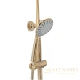 душевая система rea roger rea-p0692 250 мм, золотой