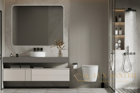 унитаз подвесной abber bequem ac1106p с импульсным смывом 58.5х36 см, белый глянцевый