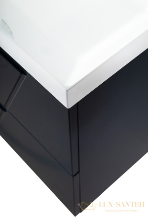 тумба под раковину belbagno vittoria vittoria-700-2c-so-go-p 70 см подвесная, grigio opaco