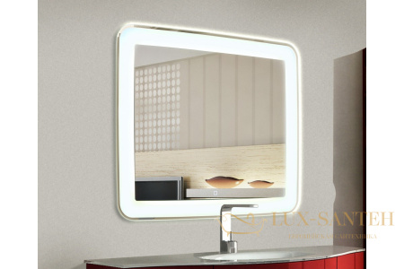 зеркало relisan anita 1000х700 с подсветкой