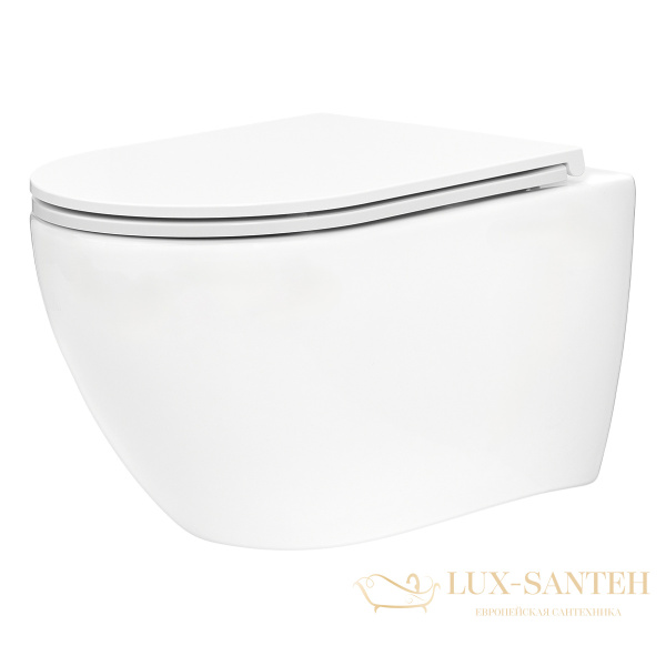 комплект tece tecespring v k955204wck с подвесным унитазом и панелью смыва tecespring v, черный матовый