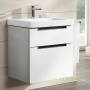 тумба под раковину villeroy & boch subway 2.0 a909 10 e8 587х590х454 мм, white wood