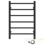 полотенцесушитель с/т laris феличия чкч п6 400/600 правый тэн черный 73207611