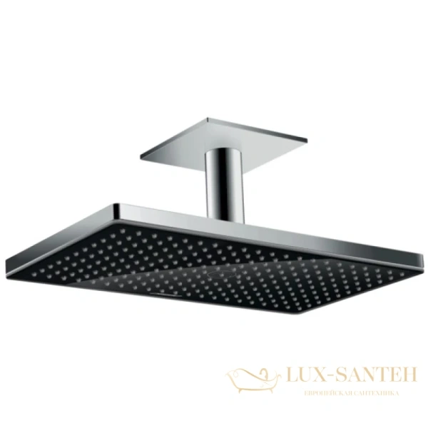 верхний душ hansgrohe rainmaker select 460 1jet 24002600, черный хром