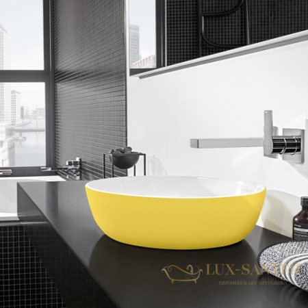 раковина накладная villeroy & boch artis 417943bcw9 430 мм, indian summer 