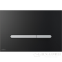 кнопка управления alcaplast flat, ray-gl1204, для скрытых систем инсталляции, белый