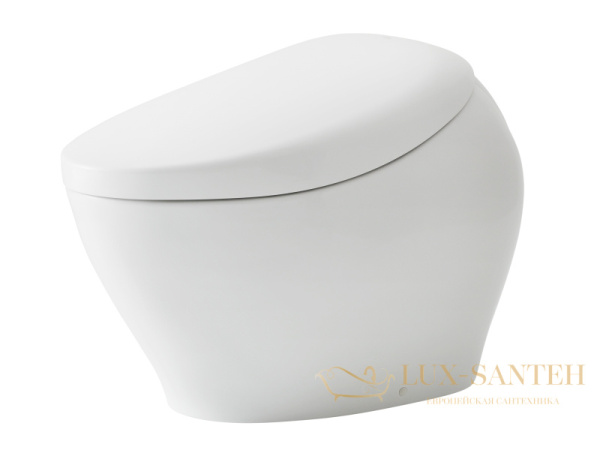 унитаз  электронный с сиденьем приставной toto neorest, cs901vr#nw1, 468x800x565 мм, выпуск в пол, безободковый, tornado flush, cefiontest, цвет белый