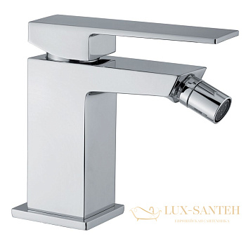 смеситель fiore kube 100oz8535 для биде с донным клапаном, матовое золото