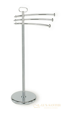 стойка stil haus elite el19(08): 3 полотенцедержателя, хром