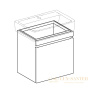 тумба под раковину geberit renova plan 869650000 576х438 мм, белый глянец
