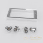 душевой уголок rgw classic 320948102-011 cl-48-1 120x100, профиль хром, стекло прозрачное