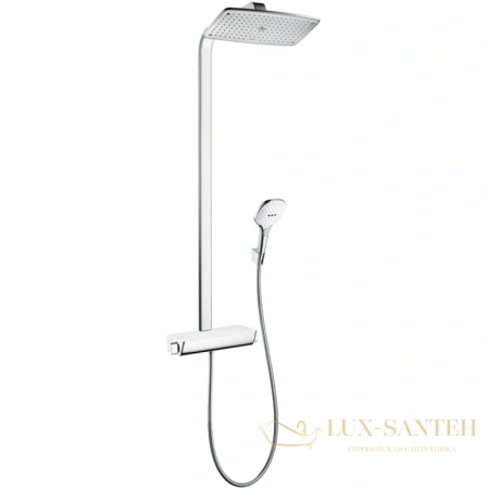 душевая стойка hansgrohe raindance select e 360 27112400 showerpipe белый/хром