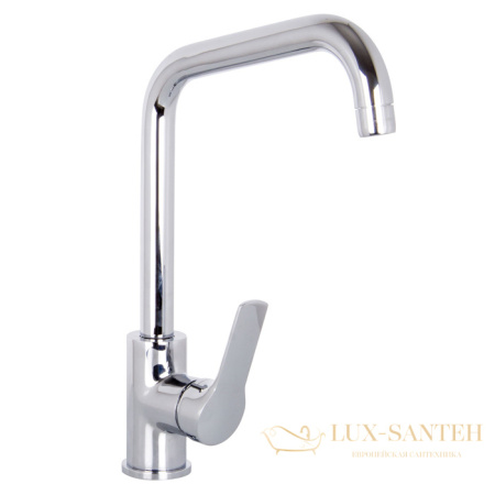 fima carlo frattini kitchen, f3067/1rcr, смеситель (spillo up) для кухни, вращающийся излив, цвет хром