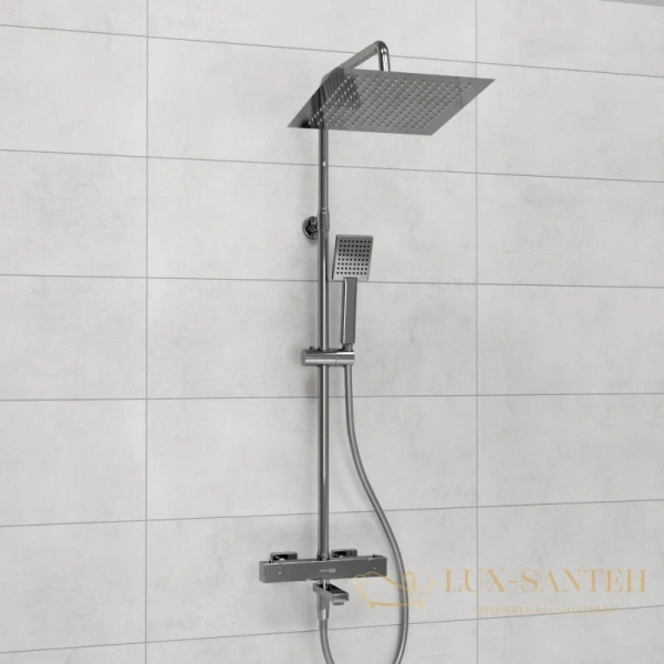 душевая система wasserkraft a199.118.141.087.ch thermo 300 мм, хром