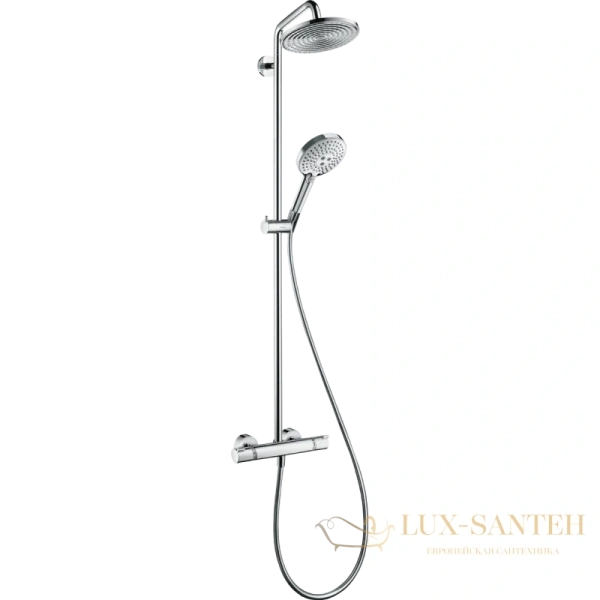 душевая система hansgrohe raindance select s 240 ecosmart 27116000