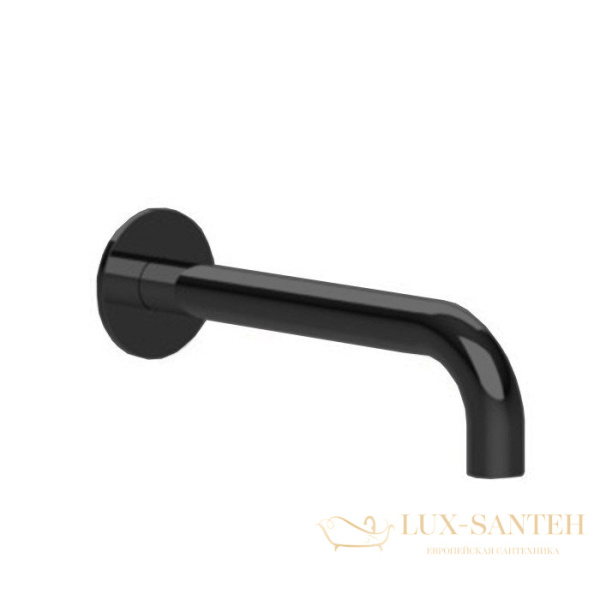 излив для ванны 240 мм, almar waterfalls e098007.ab, черный хром брашированный pvd