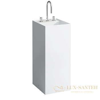 раковина laufen kartell by 8.1133.1.000.158.1 напольная 38 см, белый глянцевый