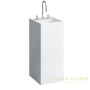 раковина laufen kartell by 8.1133.1.000.158.1 напольная 38 см, белый глянцевый