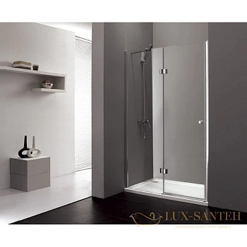 душевая дверь cezares verona-b-12 verona-w-b-12-120-p-cr-l распашная 120 см, стекло рифленое