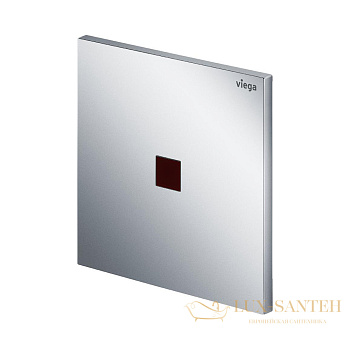 панель смыва инфракрасная viega prevista visign for more 200, модель 8620.2, 774622, для писсуара пластик глянцевый хром