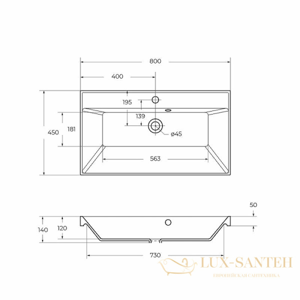 раковина belbagno bb800/450-lv-art-ast-nero 80 см, черный матовый