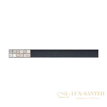 alcaplast floor решетка для водоотводящего желобов (apz6, apz16) дизайн floor, под кладку плитки floor-750, 750 мм