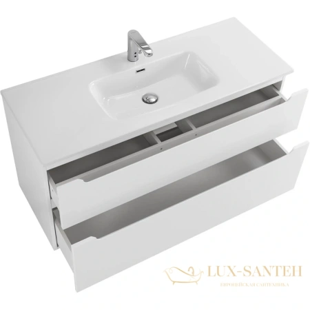 тумба belbagno etna etna-h60-1200-2c-so-bl-p 119,6 см, bianco lucido