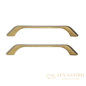 ручки dlr000013 для чугунных ванн скобообразные delice серия elite (комплект 2 шт), бронза антик