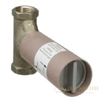 скрытая часть запорного вентиля hansgrohe 15970180 (шпиндельная) 3/4